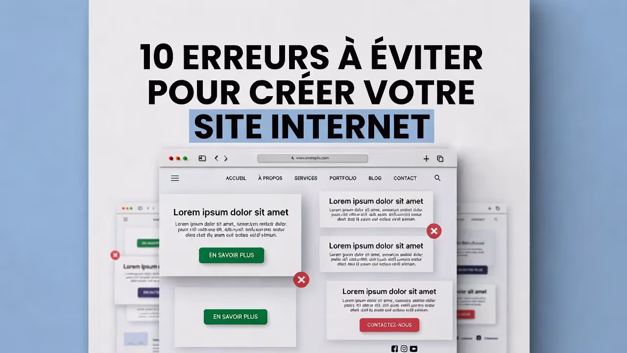 Création site internet Paris : Les 5 erreurs qui tuent votre conversion